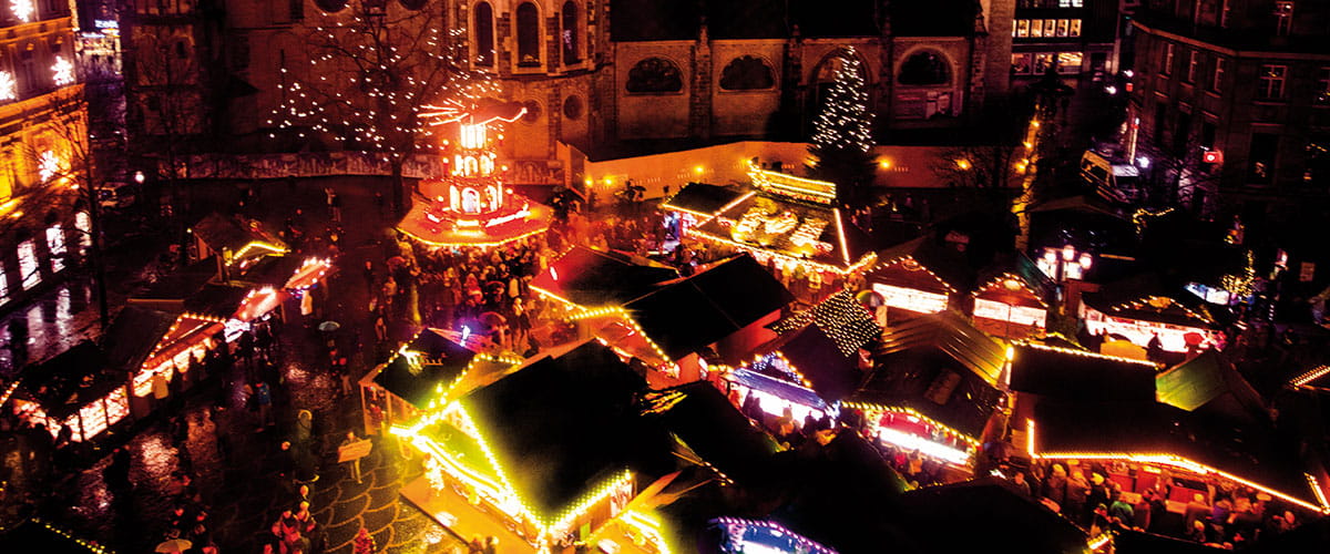 Germany, Bonn, Christmas Market